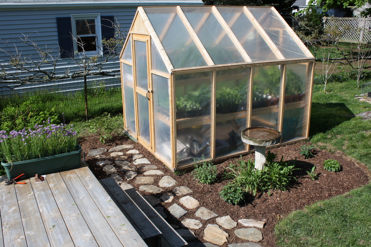 DIY Simple Greenhouse The Prepared Page