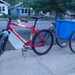 DIY No Welding Required Bike Trailer