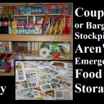 Coupon or Bargain Stockpiles Aren’t Emergency Food Storage